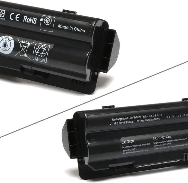 Alt view image 4 of 5 - HBFVG R795X J70W7 JWPHF WHXY3 312-1123 312-1127 453-10186 08PGNG 0J70W7 0JWPHF 0R4CN5 8PGNG 991T2021F P09E Laptop Battery Replacement for Dell XPS L702x L502x L501x 17 L701x XPS 14 L401X (11.1V 90Wh)