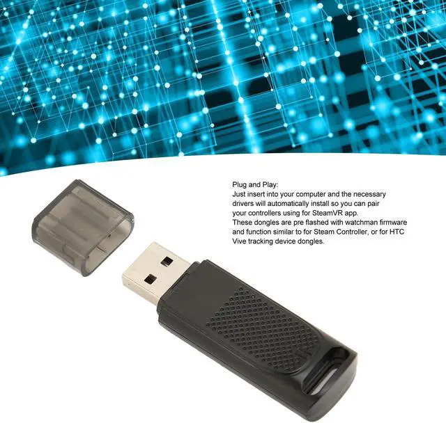 Alt view image 5 of 5 - USB Dongle Receiver VR Wireless Receiver Dongle for Valve Index Controller, Portable Mini SteamVR USB Dongle Receiver