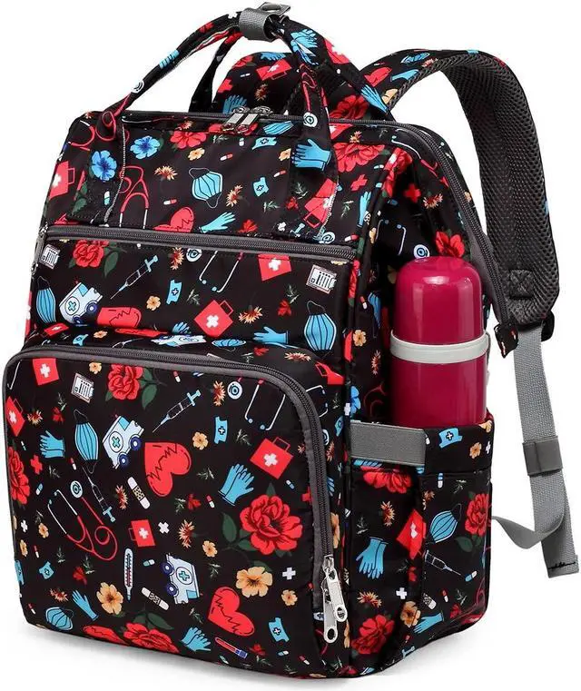 Main image of Gatycallaty Large Backpack Purse for Women - 10.6"L x 7.6"W x 16.4"H, 20L Capacity, 2 Compartments and 12 Pockets, Holds up to 15.6" Laptop