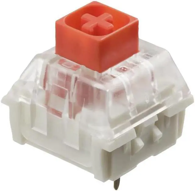 Main image of Kailh Box Key Switches for Mechanical Gaming Keyboards | Plate Mounted (Kailh Box Red, 65 Pcs)