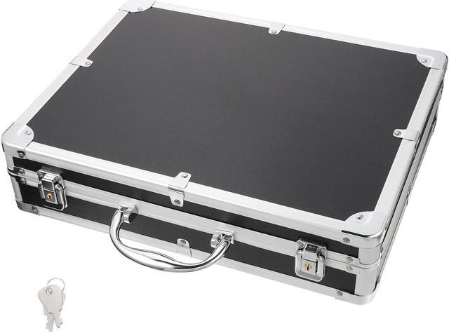 Main image of ERINGOGO Aluminum Briefcase - 11 Inch Hard Laptop Briefcases with Key Lock, Multifunctional Attache Case