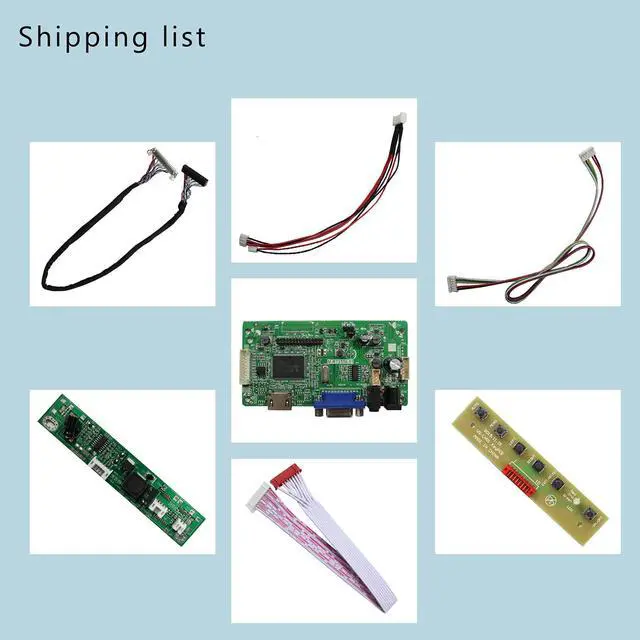 Alt view image 5 of 5 - FanyiTek HD-MI VGA LCD Display Controller Board for 21.5 inch LM215WF3 SDA1 1920x1080 30 Pin EDP LCD Screen