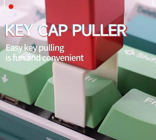 Alt view image 2 of 5 - GATERON Keycap Puller for Mechanical Keyboard Switch Modification DIY Tool(Red)