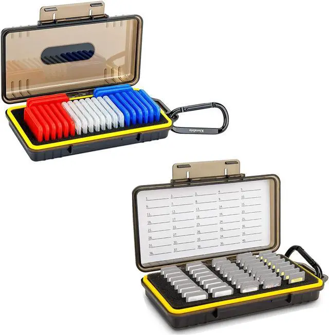 Main image of 40 Slots Memory Card Holder + New Memory Card Case: Camera Memory Card Holder Memory Card Case