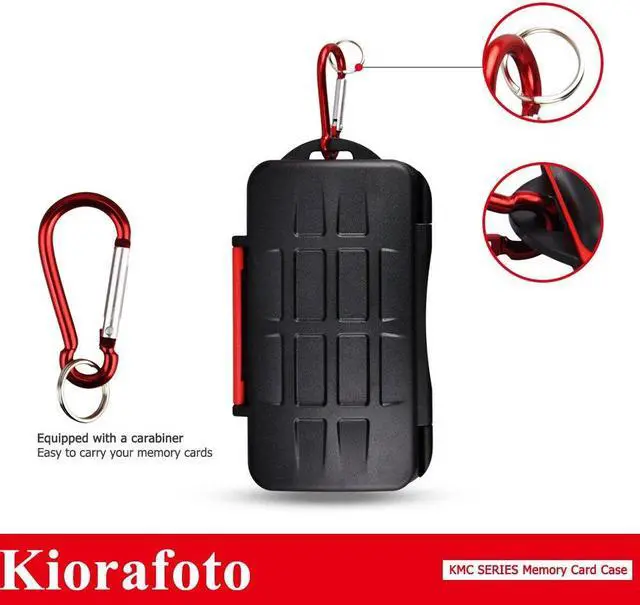 Alt view image 3 of 5 - 12 Slots Memory Card Holder + New Memory Card Case: Camera Memory Card Holder Memory Card Case