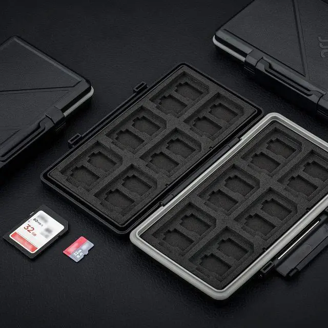 Alt view image 3 of 5 - 36 Slots Memory Card Holder + New Memory Card Case: Camera Memory Card Holder Memory Card Case
