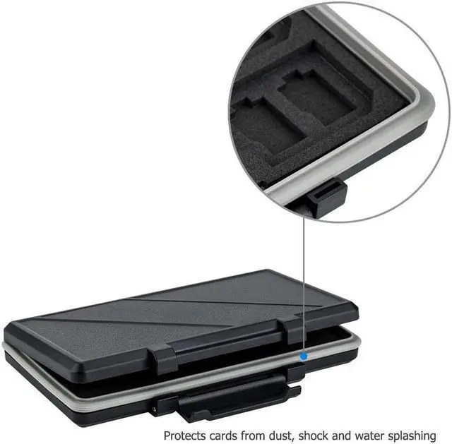 Alt view image 4 of 5 - 36 Slots Memory Card Holder + New Memory Card Case: Camera Memory Card Holder Memory Card Case