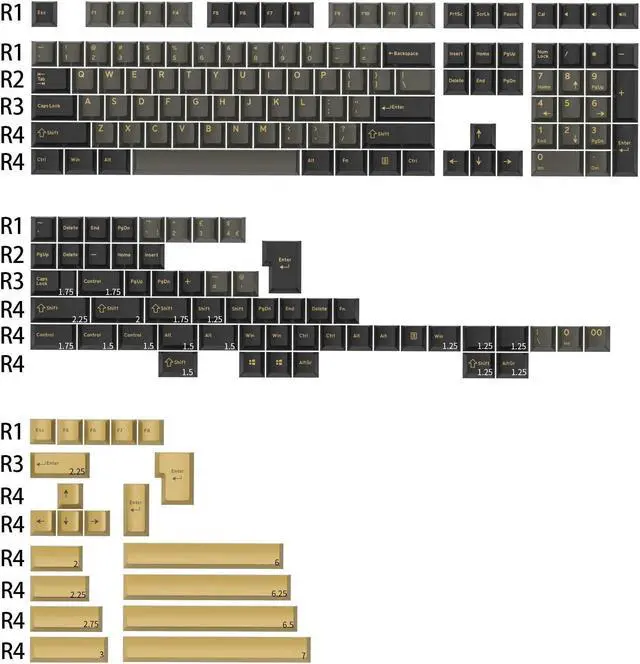 Alt view image 2 of 5 - KPREPUBLIC Ghost Judges GJ Shimmer Dim Light Colorway Cherry PBT Doubleshot keycap for mx Keyboard 60 65 87 104 gh60 xd64 xd68 bm60 bm65