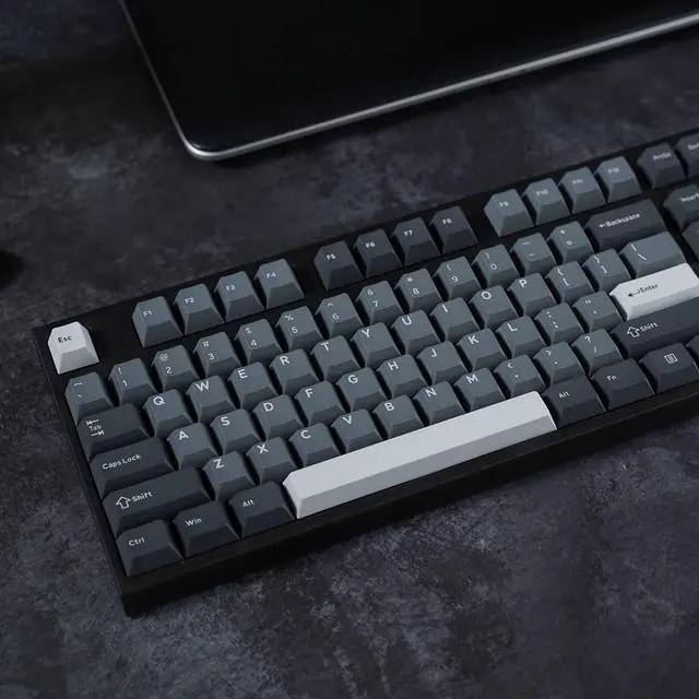 Alt view image 5 of 5 - KPREPUBLIC Ghost Judges GJ Apollo Colorway Cherry PBT Doubleshot keycap for mx stem Keyboard 60 65 87 104 gh60 xd64 xd68 bm60 bm65 bm80