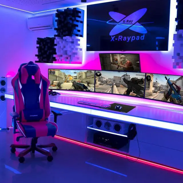 Alt view image 3 of 5 - X-Raypad Aqua Control 2 Gaming Mouse Pad, Ultra-High Precision Mouse Pad with Perfect Speed and Control Capability, Consistent X and Y Glide, Designed for Fps Players with Low DPI Requirements