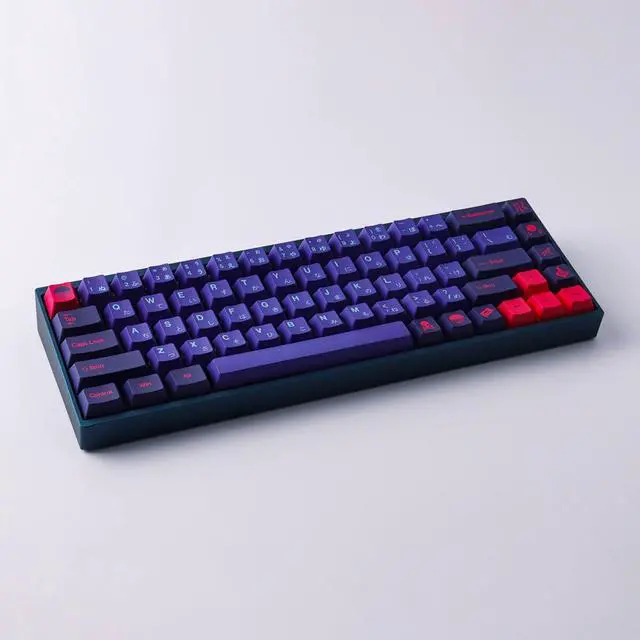 Alt view image 3 of 5 - Hyekit PBT Keycaps 158 Keys Laser Keycaps Cherry Profile Dye-Sublimation Custom Keycaps with 6.25U 7U Spacebar for Cherry Gateron MX Switches Mechanical Keyboard US/UK Layouts