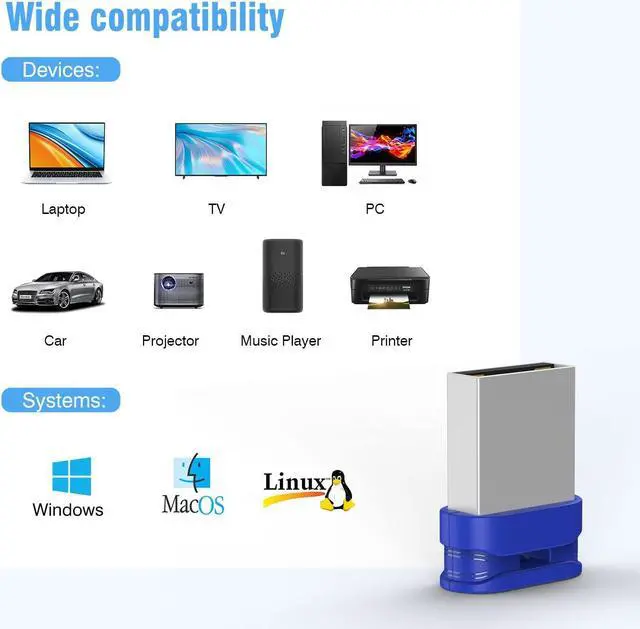 Alt view image 3 of 5 - 32GB Small USB Drive K&ZZ 10 Pack 32 GB Mini Thumb Drive with Lanyard 32G Low Profile USB Flash Drive Short Flash Drives for PC Laptop (32GB, Blue)
