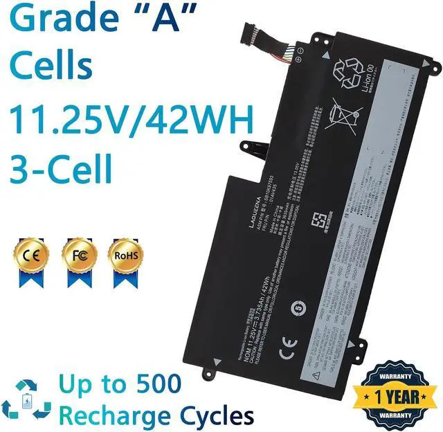 Alt view image 2 of 5 - LAQUEENA SB10K97593 Laptop Battery Compatible with Lenovo ThinkPad 13 1st /2nd Gen 13 Chromebook S2 1st /2nd Gen Series SB10K97592 SB10K97594 SB10J78997 01AV400 01AV401 01AV402 01AV435 01AV436