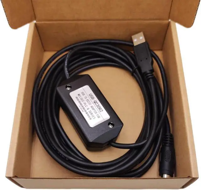 Alt view image 3 of 5 - LITKEQ USB Programming Cable for Mitsubishi PLC Q Series, for USB-QC30R2 Replacement, Adaptive Baud Rate, 6 FT.