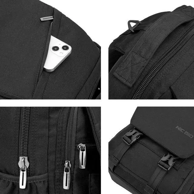 Alt view image 5 of 5 - NICGID Sling Bag Backpack, 13.3'' Laptop Bag Crossbody Shoulder Chest Backpacks Travel Outdoors for Men Women