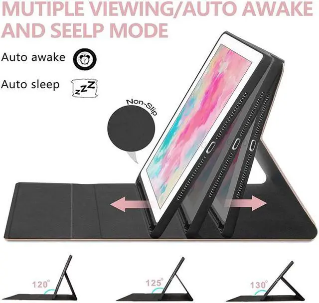 Alt view image 2 of 5 - QYiiD TouchPad Keyboard Case for Xiaomi Mi Pad 5 Pro 11 Inch, Leather Stand Case Cover with Magnetically Detachable Wireless Keyboard for Xiaomi Mi Pad 5/5 Pro, Black