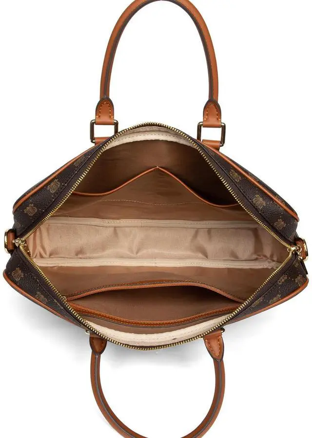 Alt view image 4 of 5 - Malirona Laptop Bag Briefcase for Men Women Messenger Shoulder Bag Travel Crossbody Purse Business Bag for 15inch Laptop (Beige, 14inch)