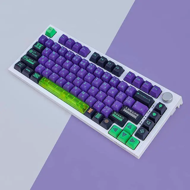 Alt view image 3 of 5 - ZXMICYFA Keycaps,135 Keys Dye-Sublimation Cherry Profile Custom PBT Keycaps Set with 7U Spacebar for ASIN Layout Cherry Gateron MX Switches Mechanische Keyboard