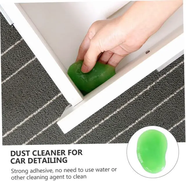 Alt view image 4 of 5 - Mobestech 20 Pcs Keyboard Cleaning Mud Car Interior Duster Keyboard Cleaner Gel Car Cleaning Goo Speakers Dust Cleaner Cleaning Duster for Cleaning Jelly Dust Crystal