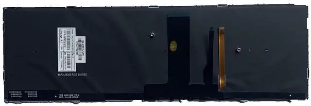 Alt view image 4 of 5 - Laptop Replacement US Layout Color backlit Keyboard For Clevo N850 N855HJ1 N857HJ1 N870HJ1 N850HP6 N870HP6 CVM15F23USJ4309 6-80-N85H0-011-1 CVM15F23USJ430B CVM15F2300J430M 6-80-N85H3-191-1 Black