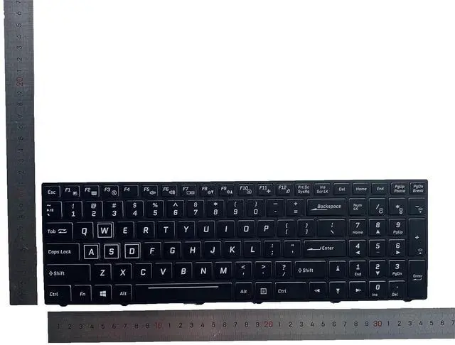 Alt view image 2 of 5 - Laptop Replacement US Layout Color backlit Keyboard For Clevo N850 N855HJ1 N857HJ1 N870HJ1 N850HP6 N870HP6 CVM15F23USJ4309 6-80-N85H0-011-1 CVM15F23USJ430B CVM15F2300J430M 6-80-N85H3-191-1 Black