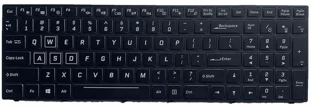 Alt view image 3 of 5 - Laptop Replacement US Layout Color backlit Keyboard For Clevo N850 N855HJ1 N857HJ1 N870HJ1 N850HP6 N870HP6 CVM15F23USJ4309 6-80-N85H0-011-1 CVM15F23USJ430B CVM15F2300J430M 6-80-N85H3-191-1 Black