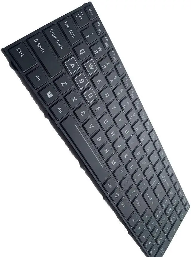 Alt view image 5 of 5 - Laptop Replacement US Layout Color backlit Keyboard For Clevo N850 N855HJ1 N857HJ1 N870HJ1 N850HP6 N870HP6 CVM15F23USJ4309 6-80-N85H0-011-1 CVM15F23USJ430B CVM15F2300J430M 6-80-N85H3-191-1 Black