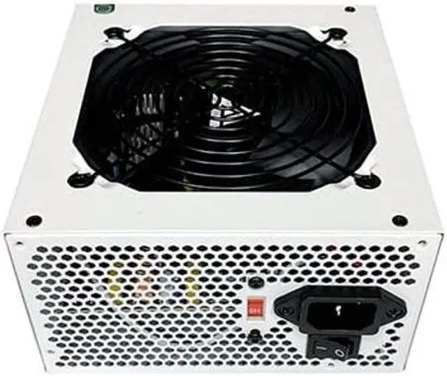 Alt view image 2 of 5 - Apevia ATX-ES700-WH Essence 700W ATX Semi-Modular Gaming Power Supply with Auto-Thermally Controlled 120mm Black Fan, 115/230V Switch, All Protections, White Casing