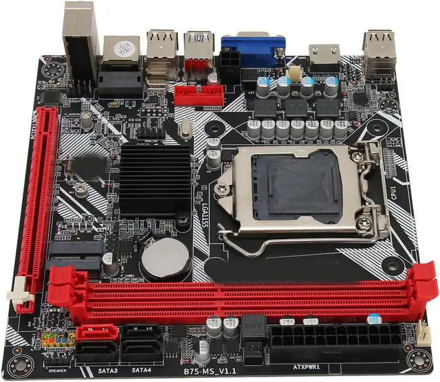 Main image of B75 MS LGA 1155 Computer Motherboard, Gaming Motherboard, Support DDR3 Memory NVME M.2 M.2 USB3.0 SATA3.0 Motherboard Mainboard
