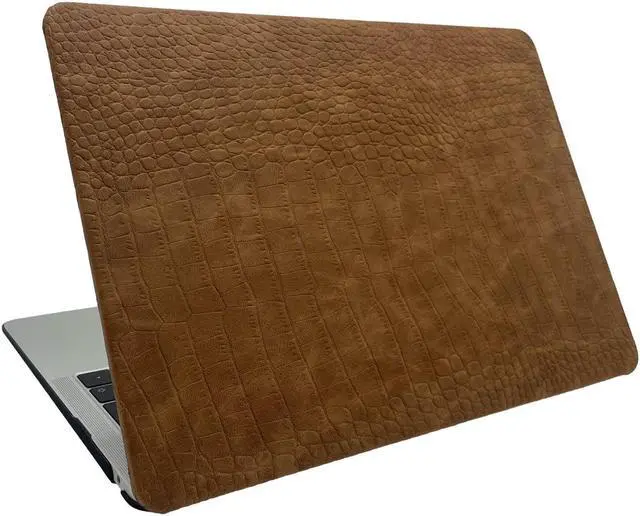 Alt view image 4 of 5 - BaayCerrie Crocodile Leather Design for MacBook Pro 13 inch Case A2338 A2289 A2251 A2159 A1989 A1708 A1706 (2023-2016)