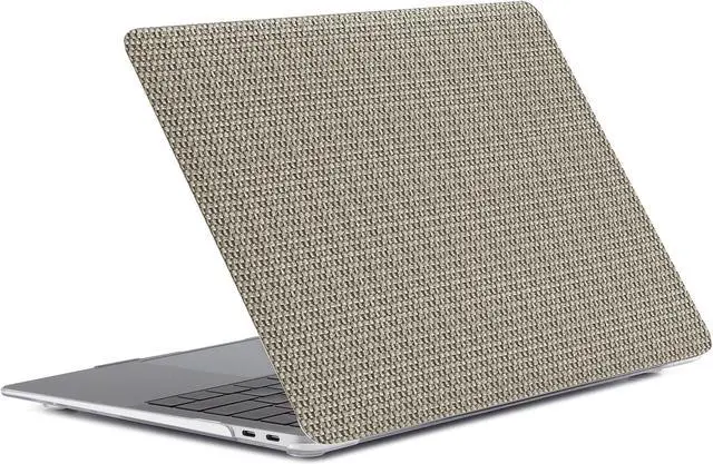 Main image of BaayCerrie Brown Woven Fabric Design for A2337 A2179 A1932 MacBook Air 13 inch Case 2021 2020 2019 2018