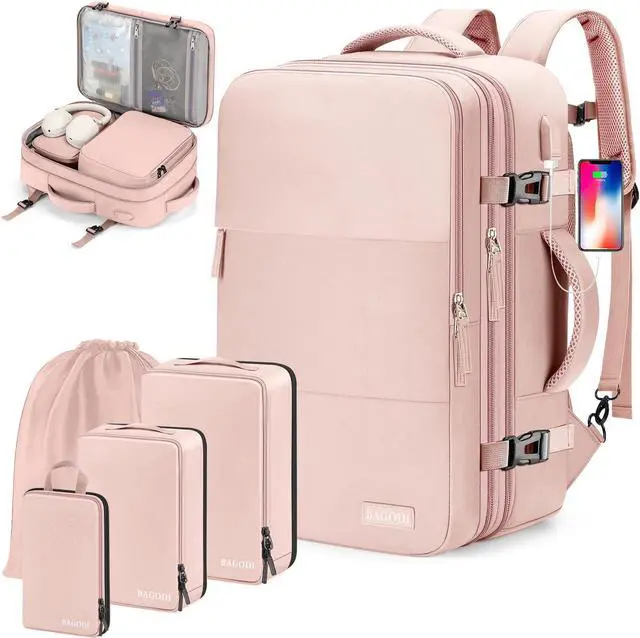 Main image of BAGODI Carry On Backpack, 42L Flight Approved Travel Backpack for Men Women,Airline Approved Gym Backpack Waterproof Business Laptop Daypack Laptop Backpack,Casual Daypack for Business Weekend Hiking