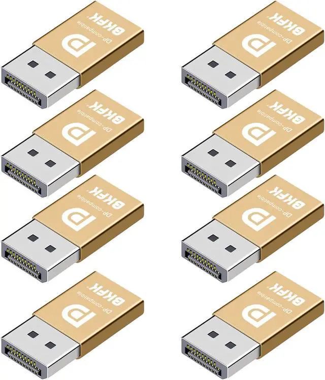 Main image of BKFK dp hdmi Dummy Plug - Display to hdmi Adapter, Luna Display Virtual Window for Home-edid Emulator-Dummy, displayport Headless dummie dongle(DP-8P)