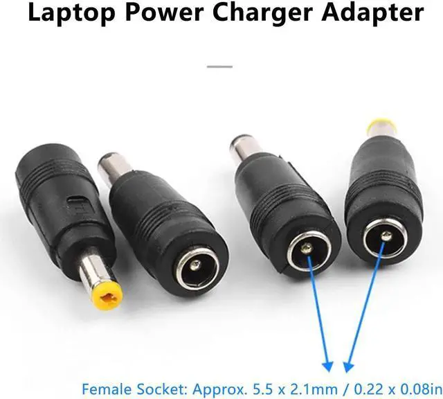 Alt view image 3 of 5 - Adapter Laptop Charger Notebook Power Head with Power Cord Banana Tip for Universal Supply Charger Adapter and AC Power Adapters