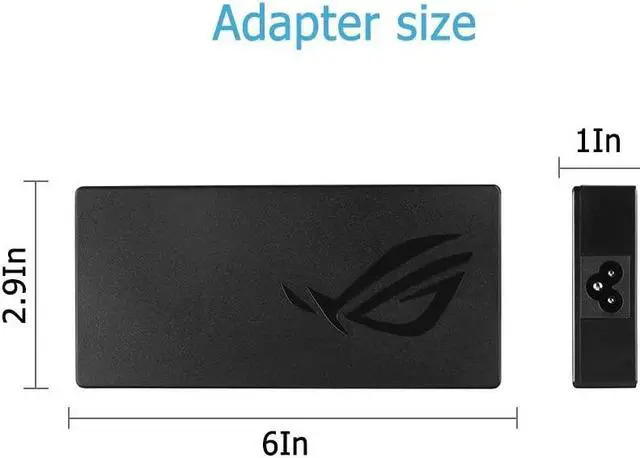 Alt view image 5 of 5 - 150W AC Charger Compatible with Asus A17-120P2A ADP-120CD B A18-150P1A Zenbook Pro 15 Flip OLED Q529 Q529Z Q529ZA Q539ZA Q539Z Q539ZD UP6502 UP6502Z A571GT X571GD NX571GT RX571GT