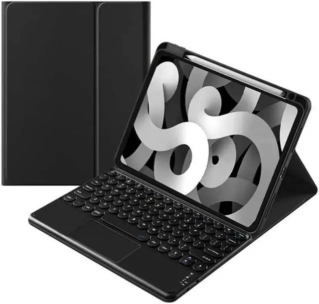 Main image of kaitesi Keyboard Case Compatible with iPad Mini 7 A17 Pro/iPad Mini 6th Generation Touchpad Detachable Keyboard Support Pencil Charging (Black)