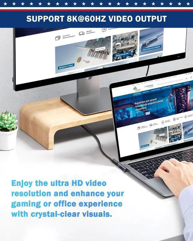 Alt view image 5 of 5 - ShineeKee 90 Degree Right Angle USB C Adapter 40Gbps Data Transfer USB 4.0/Thunderbolt 4 Type C Male to Female Connector Extender for Mobile Phone, Switch, Steam Deck, Tablet, Laptop (12 Pack)