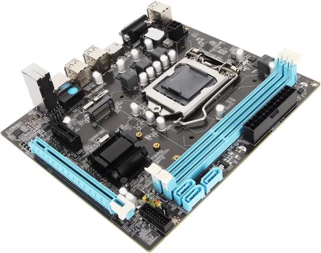 Alt view image 2 of 5 - ciciglow ATX Motherboard for LGA1155 Socket, Dual Channel DDR3, M.2, 3 Phase, HD VGA Output