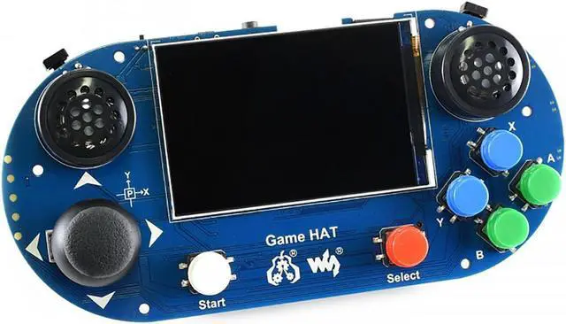 Main image of Coolwell Game HAT for Raspberry Pi A+ B+ 2B 3B 3B+ 4B Zero W 2W with 3.5inch IPS Screen 480x320