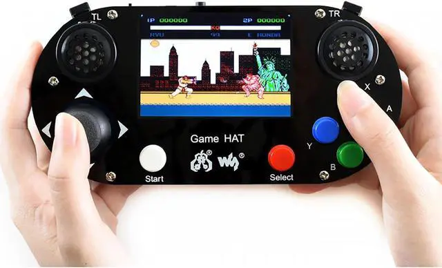 Alt view image 4 of 5 - Coolwell Game HAT for Raspberry Pi A+ B+ 2B 3B 3B+ 4B Zero W 2W with 3.5inch IPS Screen 480x320
