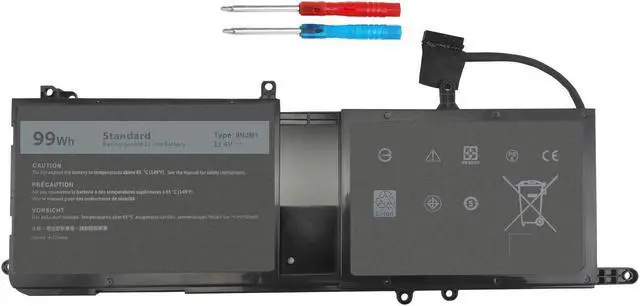 Main image of DMKAOLLK 99Wh 9NJM1 Battery Replacement for Dell Alienware 17 R4 R5 15 R3 R4 Alienware 15 2018 ALW17C-D1758 P31E P31E001 P31E002 P69F P69F001 P69F002 Series 9NJMI 44T2R MG2YH 01D82 546FF 11.4V
