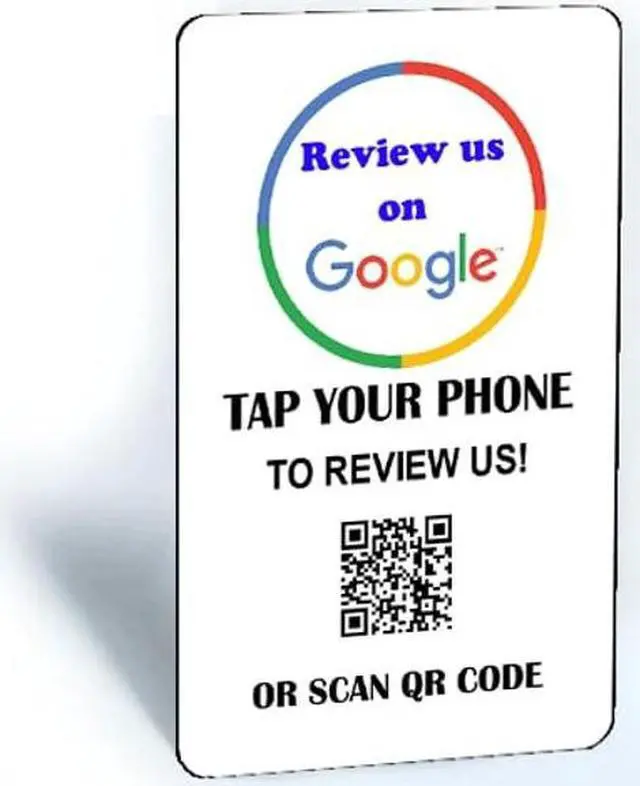 Alt view image 3 of 4 - Tap and Share Connect Cards (3 Pack) | Review Us on Trustpilot, TripAdvisor & Google | Smart NFC+QR Code, Green, Blue, Red | Professional Style, Paper Material, Promotional Use