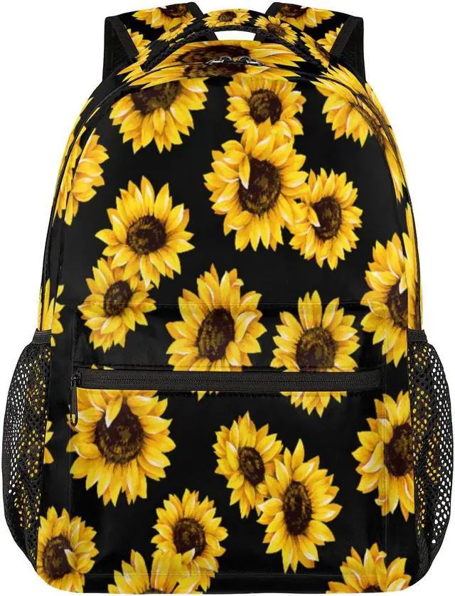 Main image of TropicalLife Backpack for School, Sunflower Backpacks with Laptop Compartment for Boys Girls Adults Teens, Lightweight Travel Bookbag for Middle School College High School Students