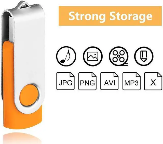 Alt view image 3 of 5 - 64GB Flash Drive 10 Pack USB 2.0 Flash Drive Thumb Drive USB Flash Driver 64GB High Speed Flash Drive Pack Keychain Design Jump Drives Memory Stick for Data Storage and Transfer(10 Pack, Mixed Color)