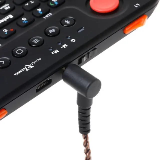 Alt view image 4 of 5 - FUNDIAN [Update] Bluetooth Pocket Keyboard with Jog Mouse and Audio, Remote Wireless Controller Compatible with Android Phone, Tablet, TV Stick, Mi Box Nvidia Shield TV, Fire TV, Laptop (Black)
