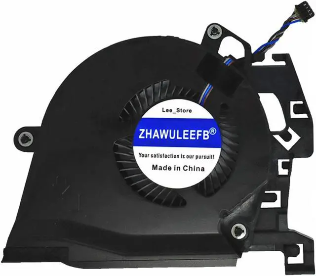 Alt view image 3 of 4 - ZHAWULEEFB Replacement New Laptop CPU + GPU Cooling Fan for HP Studio ZBook 15 G5 ZBook 15 G6 Series L30894-001 L30895-001 L28713-001 L28712-001 NS85C01-17J04 NS85C01-17J03 DC5V 0.5A Fan