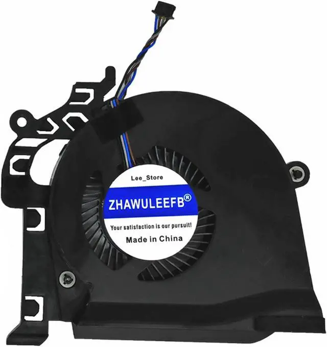 Alt view image 4 of 4 - ZHAWULEEFB Replacement New Laptop CPU + GPU Cooling Fan for HP Studio ZBook 15 G5 ZBook 15 G6 Series L30894-001 L30895-001 L28713-001 L28712-001 NS85C01-17J04 NS85C01-17J03 DC5V 0.5A Fan