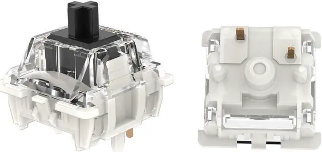 Main image of Glacier Gateron G Pro Version 3.0 Pre-lubed 5-pin (105 Pieces) Set for Mechanical Keyboard with Free Key Caps/Switches Puller Included (5-pin, 105 Pieces, Black)