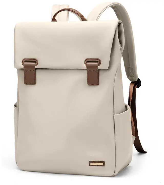 Main image of GOLF QUALITYWomen Laptop Backpack Computer Backpacks Carry On Waterproof backpack Fits 15.6Inch Notebook Travel Commute College (Apricot)