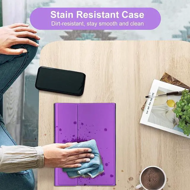 Alt view image 3 of 5 - Keyboard Case for iPad 9th/8th/7th Generation 10.2 Inch, Magnetic Detachable Wireless Touch Keyboard-Support 3 System, Folio Full Protection Case with Pencil Holder for iPad Pro 10.5"/iPad Air 3rd Gen